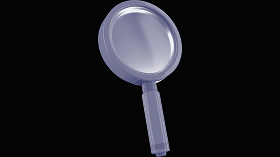 Magnifying glass icon representing leak traceability